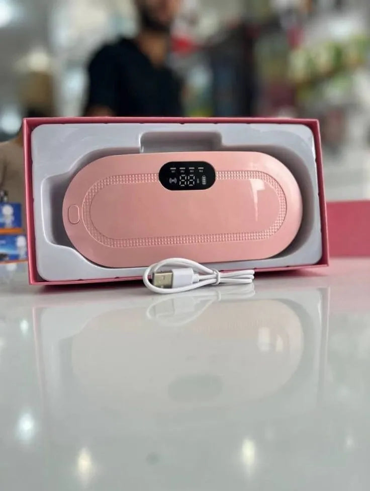 Heating Belt for Period Pain Relief USB Rechargeable Electric Waist & Stomach Heating Pad Menstrual Cramps Pain Relief Belt