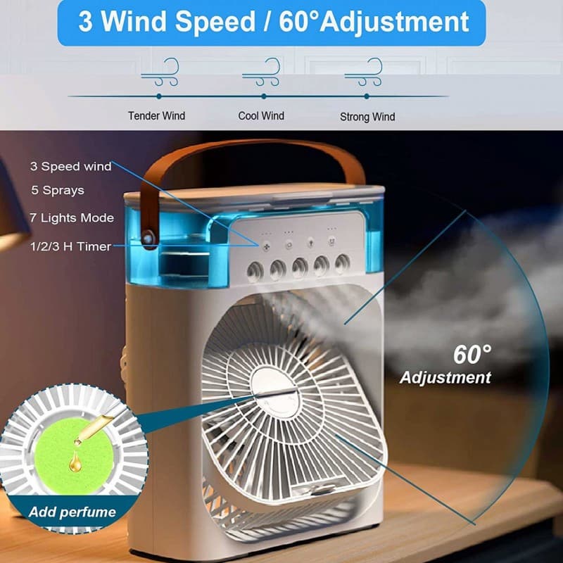 ModeX Mini Aircoller 3 in 1