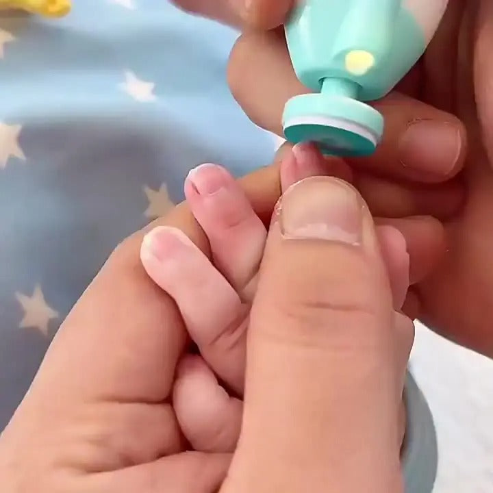 Baby Nail Trimmer Portable Electric Baby Manicure Pedicure Nail Clippers Infant Newborn Baby Nail Cutter