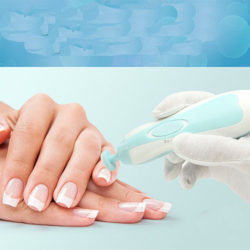 Baby Nail Trimmer Portable Electric Baby Manicure Pedicure Nail Clippers Infant Newborn Baby Nail Cutter