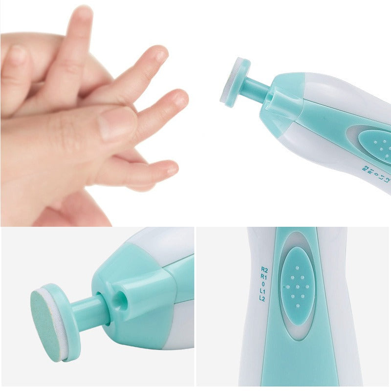 Baby Nail Trimmer Portable Electric Baby Manicure Pedicure Nail Clippers Infant Newborn Baby Nail Cutter