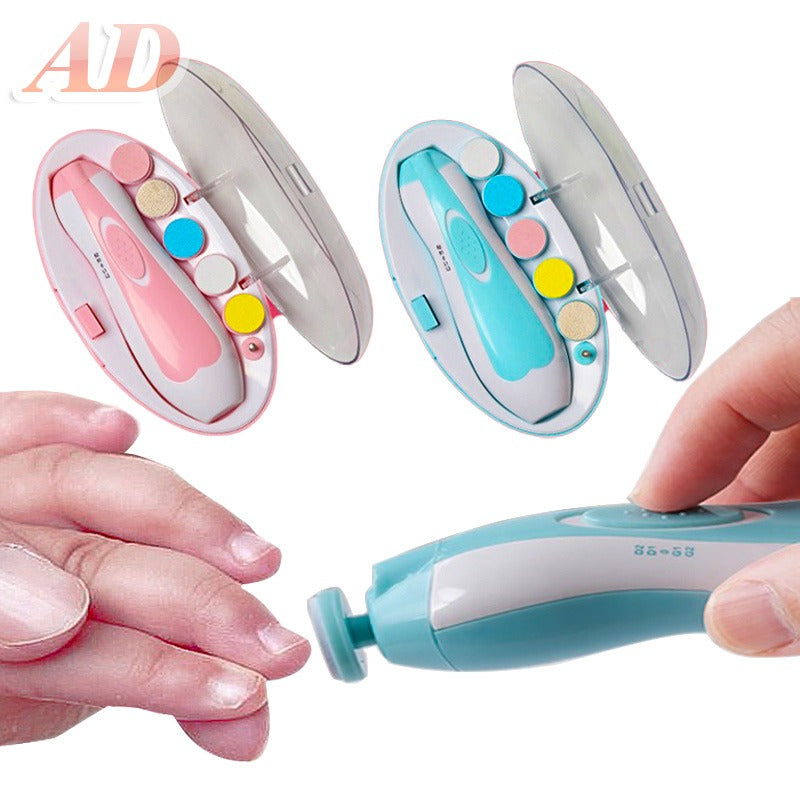 Baby Nail Trimmer Portable Electric Baby Manicure Pedicure Nail Clippers Infant Newborn Baby Nail Cutter