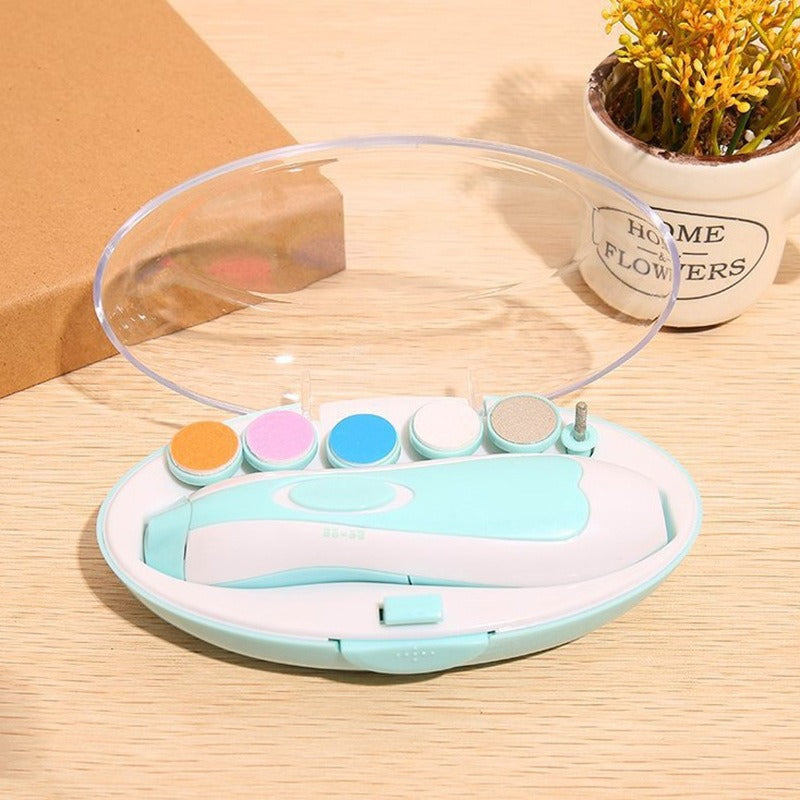 Baby Nail Trimmer Portable Electric Baby Manicure Pedicure Nail Clippers Infant Newborn Baby Nail Cutter