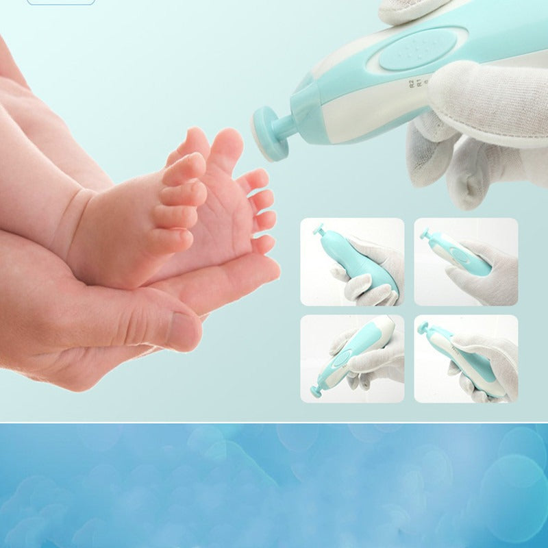 Baby Nail Trimmer Portable Electric Baby Manicure Pedicure Nail Clippers Infant Newborn Baby Nail Cutter