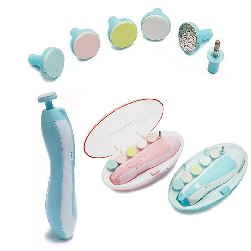 Baby Nail Trimmer Portable Electric Baby Manicure Pedicure Nail Clippers Infant Newborn Baby Nail Cutter